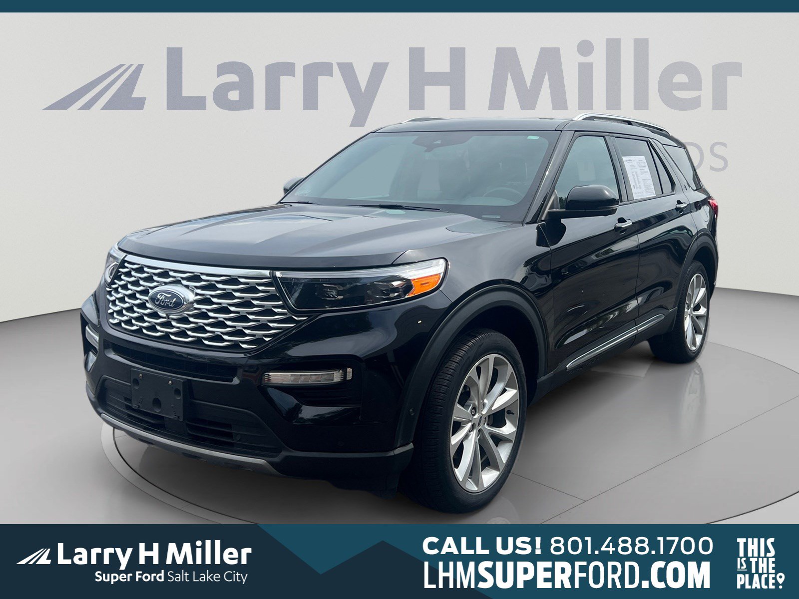 Certified 2023 Ford Explorer Platinum w/ Technology Package