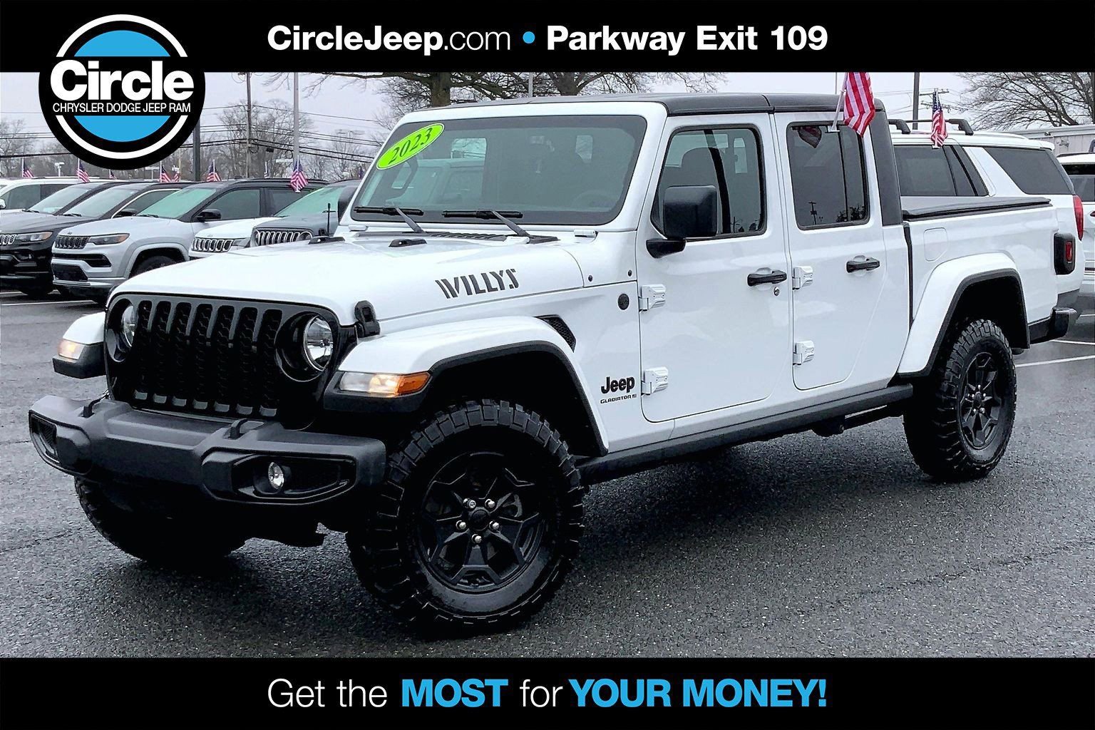 Certified 2023 Jeep Gladiator Willys image 1