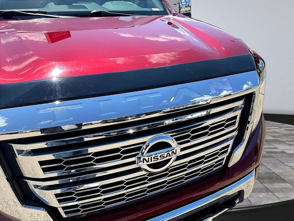 Used 2021 Nissan Titan SL w/ Moonroof Package AWD/4WD image 35