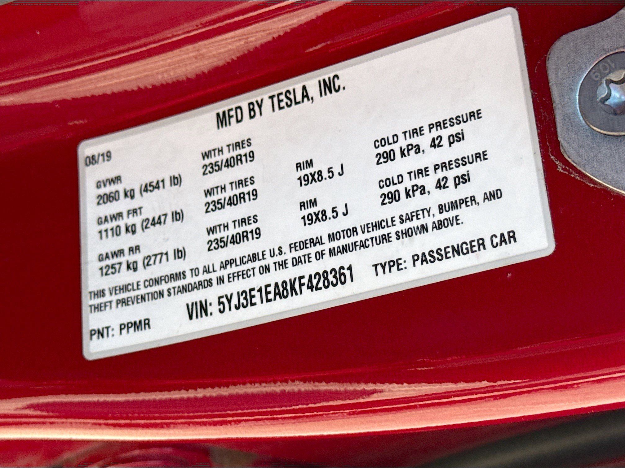 Used 2019 Tesla Model 3 Standard Range Plus RWD image 39