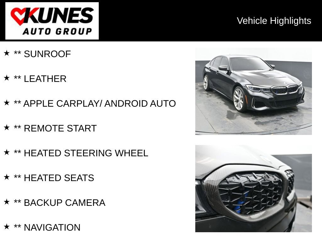 Used 2021 BMW M340i xDrive w/ Driving Assistance Package image 2