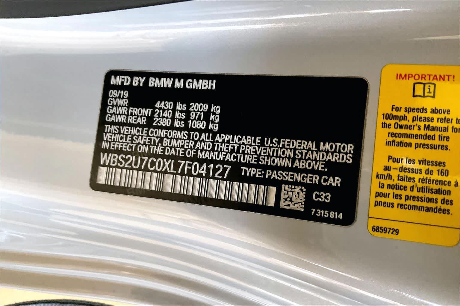 Used 2020 BMW M2 Competition w/ Executive Package RWD image 31