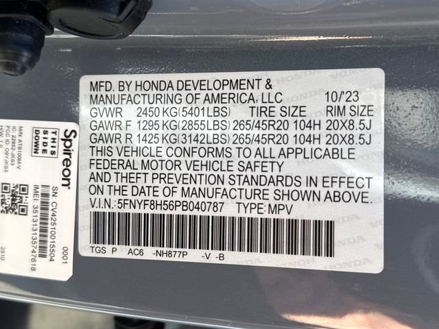 Used 2023 Honda Passport EX-L image 22