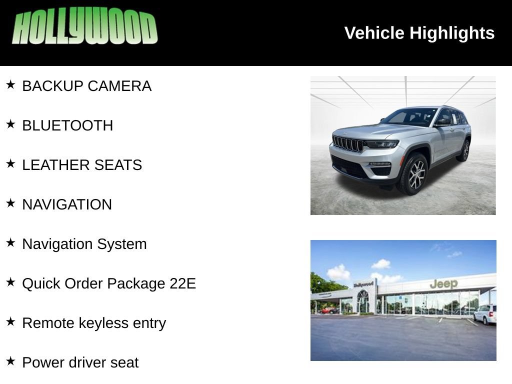 Certified 2024 Jeep Grand Cherokee Limited RWD image 3