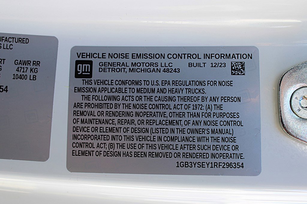 Used 2024 Chevrolet Silverado 3500 W/T w/ Snow Plow Prep Package image 40