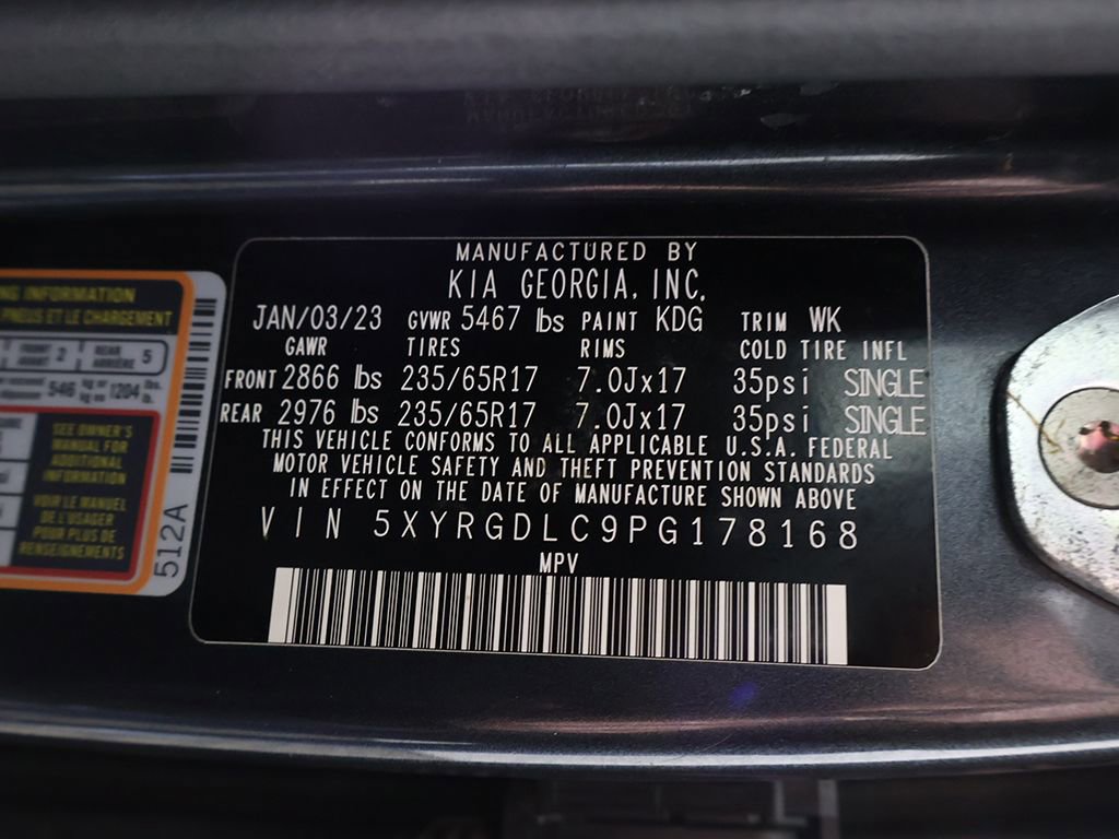 Used 2023 Kia Sorento LX image 50