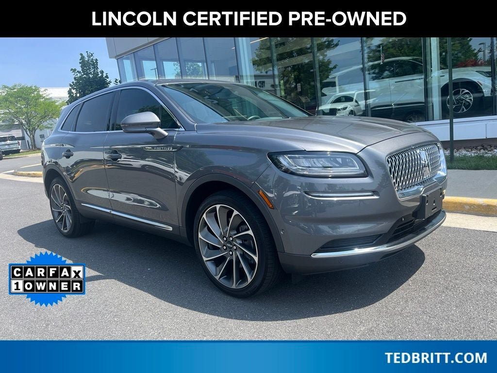 Certified 2023 Lincoln Nautilus Reserve w/ Equipment Group 201A AWD/4WD image 1