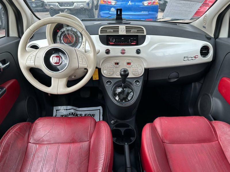 Used 2012 FIAT 500 Lounge w/ Luxury Leather Pkg FWD image 24