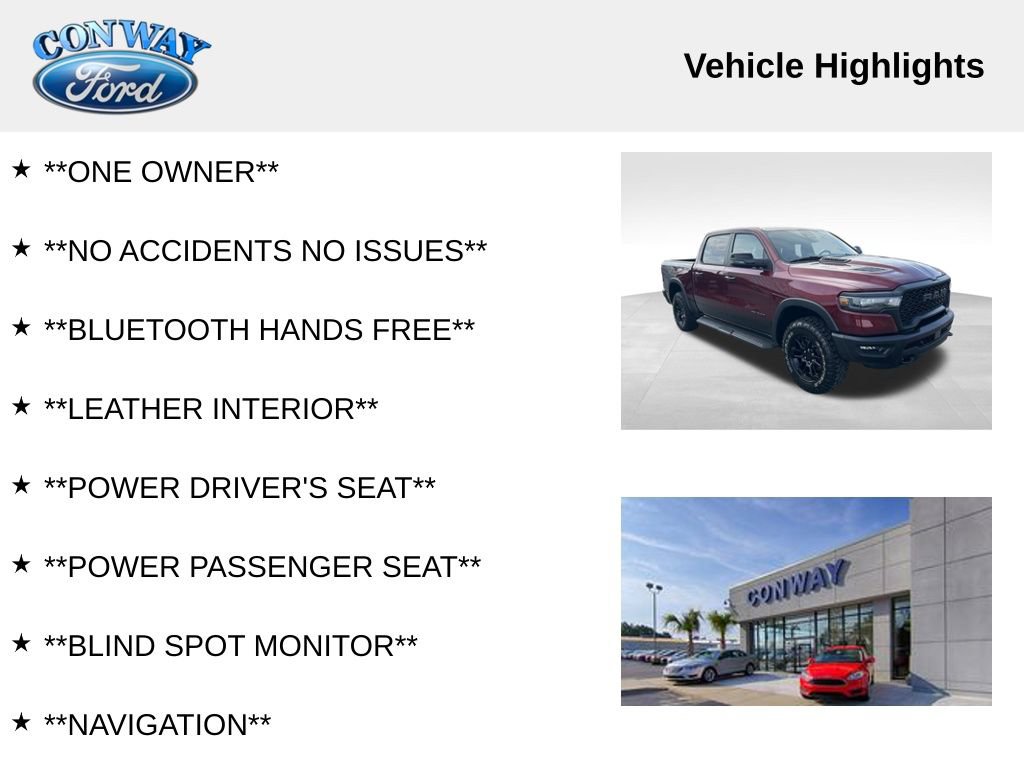 Used 2025 RAM 1500 Rebel w/ Rebel Level 2 Equipment Group image 4