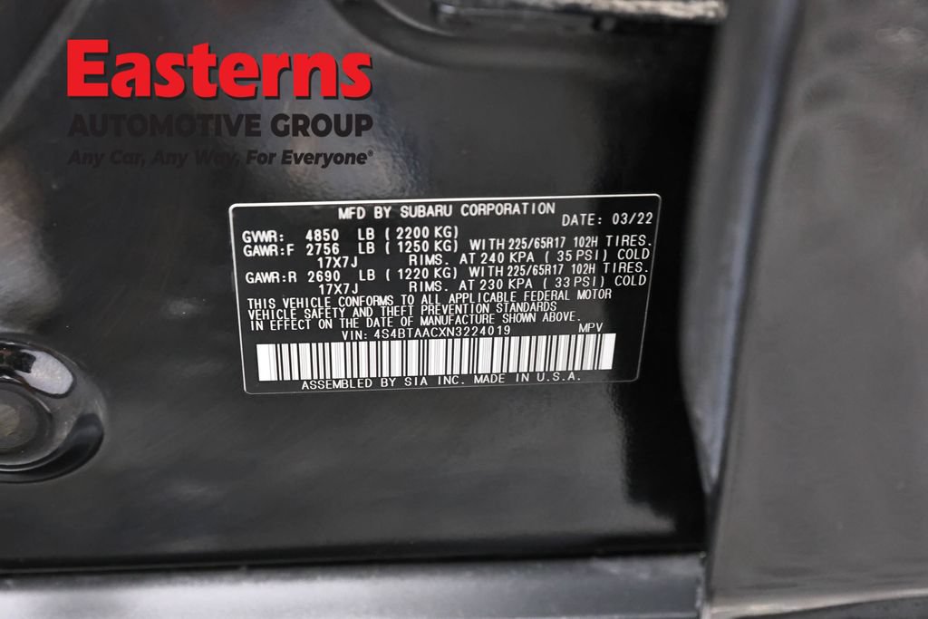 Used 2022 Subaru Outback AWD/4WD image 34
