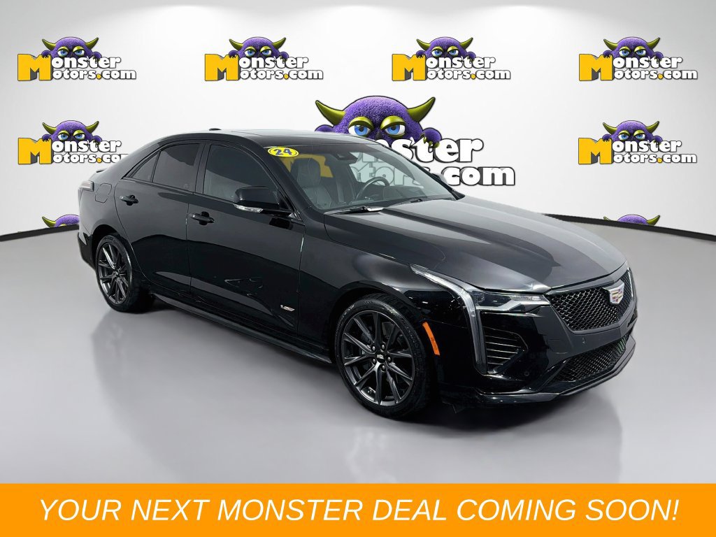 Used 2024 Cadillac CT4 V w/ Technology Package AWD/4WD image 3