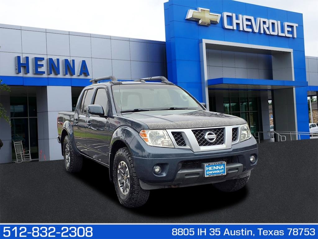 Used 2015 Nissan Frontier PRO-4X w/ Pro-4x Luxury Package