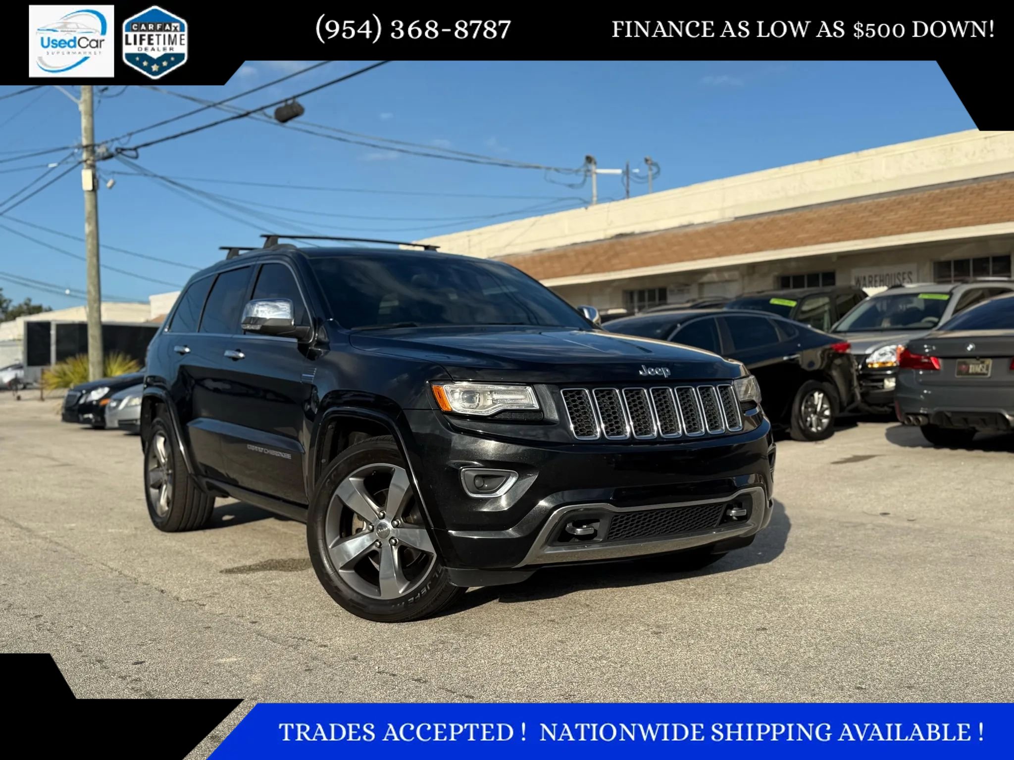Used 2015 Jeep Grand Cherokee Overland w/ Trailer Tow Group IV