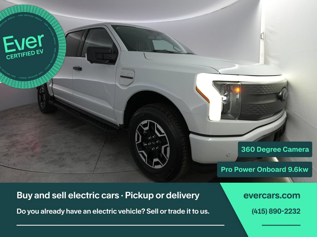 Used 2023 Ford F150 Lightning XLT AWD/4WD image 1