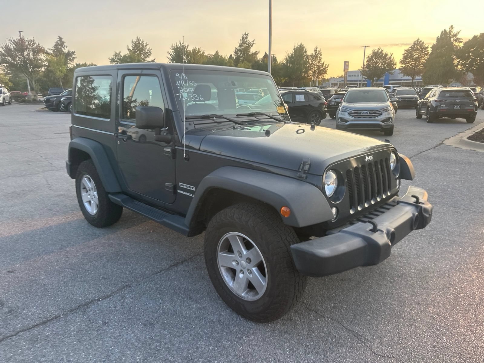 Used 2017 Jeep Wrangler Sport w/ Quick Order Package 24S AWD/4WD image 3