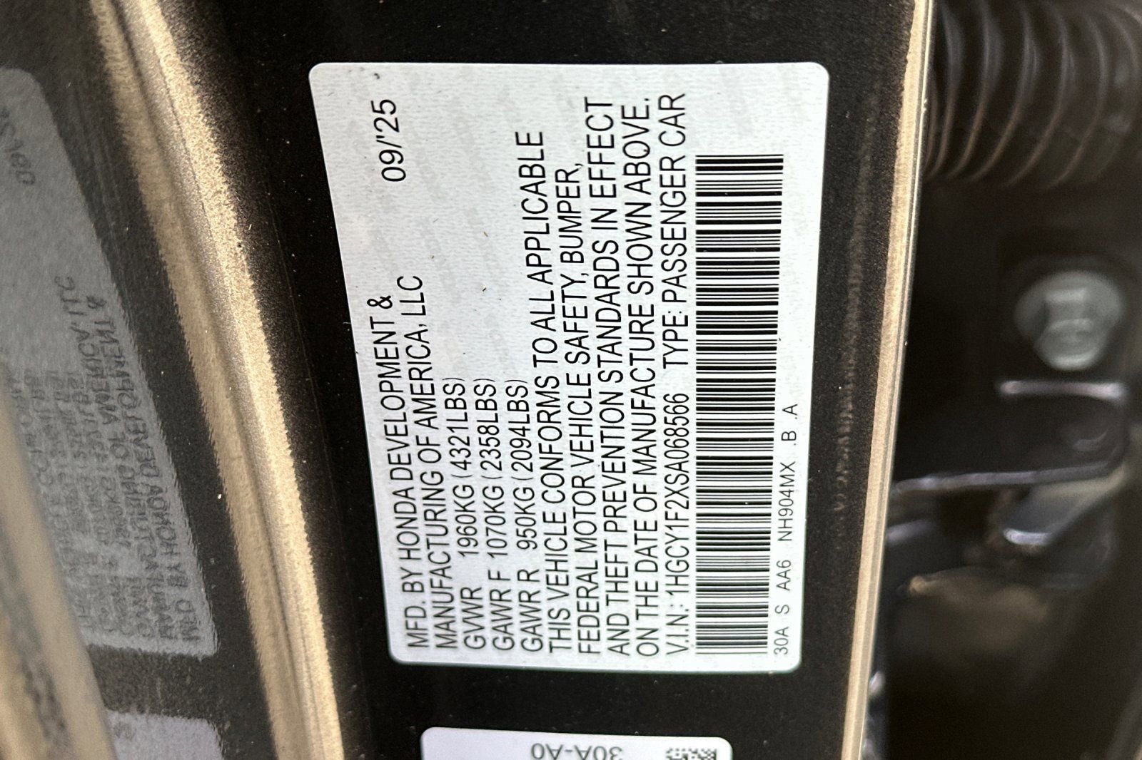 Used 2025 Honda Accord LX image 27