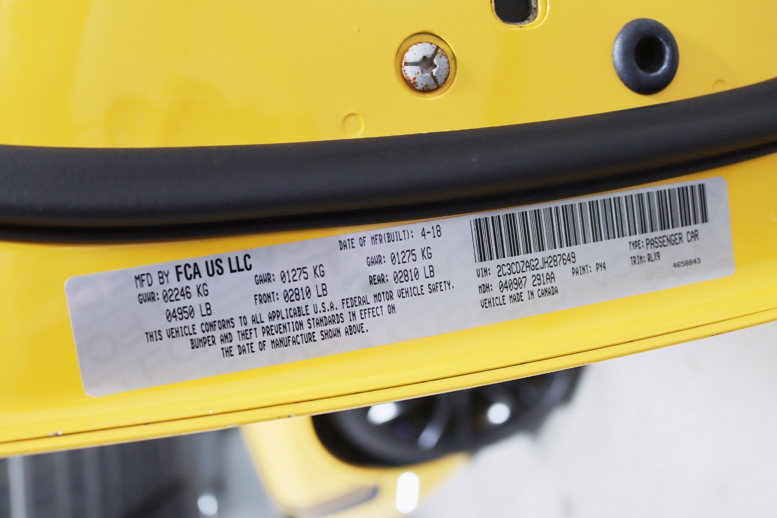 Used 2018 Dodge Challenger SXT Plus image 36