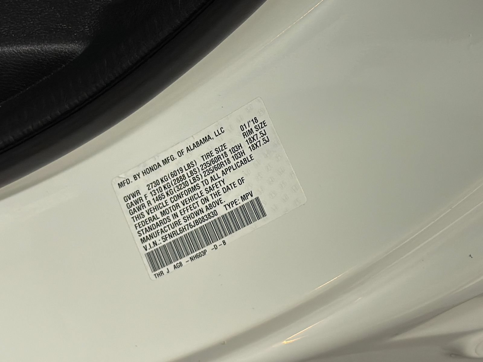 Used 2018 Honda Odyssey EX-L image 34