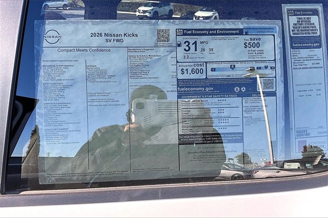 New 2026 Nissan Kicks SV image 12