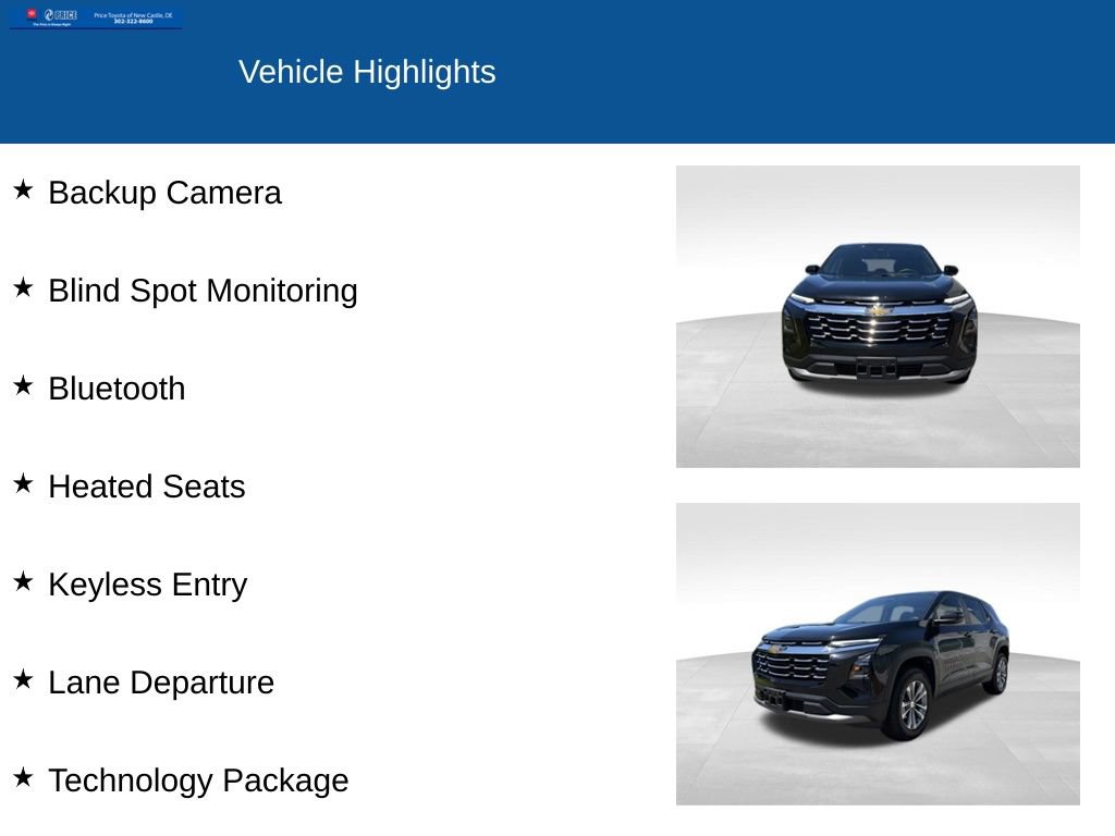 Used 2025 Chevrolet Equinox LT AWD/4WD image 2