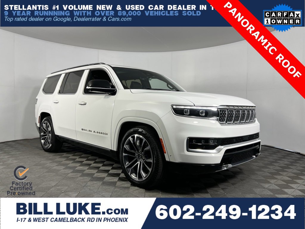 Used 2024 Jeep Grand Wagoneer Series III w/ Rear Seat Video Group 1
