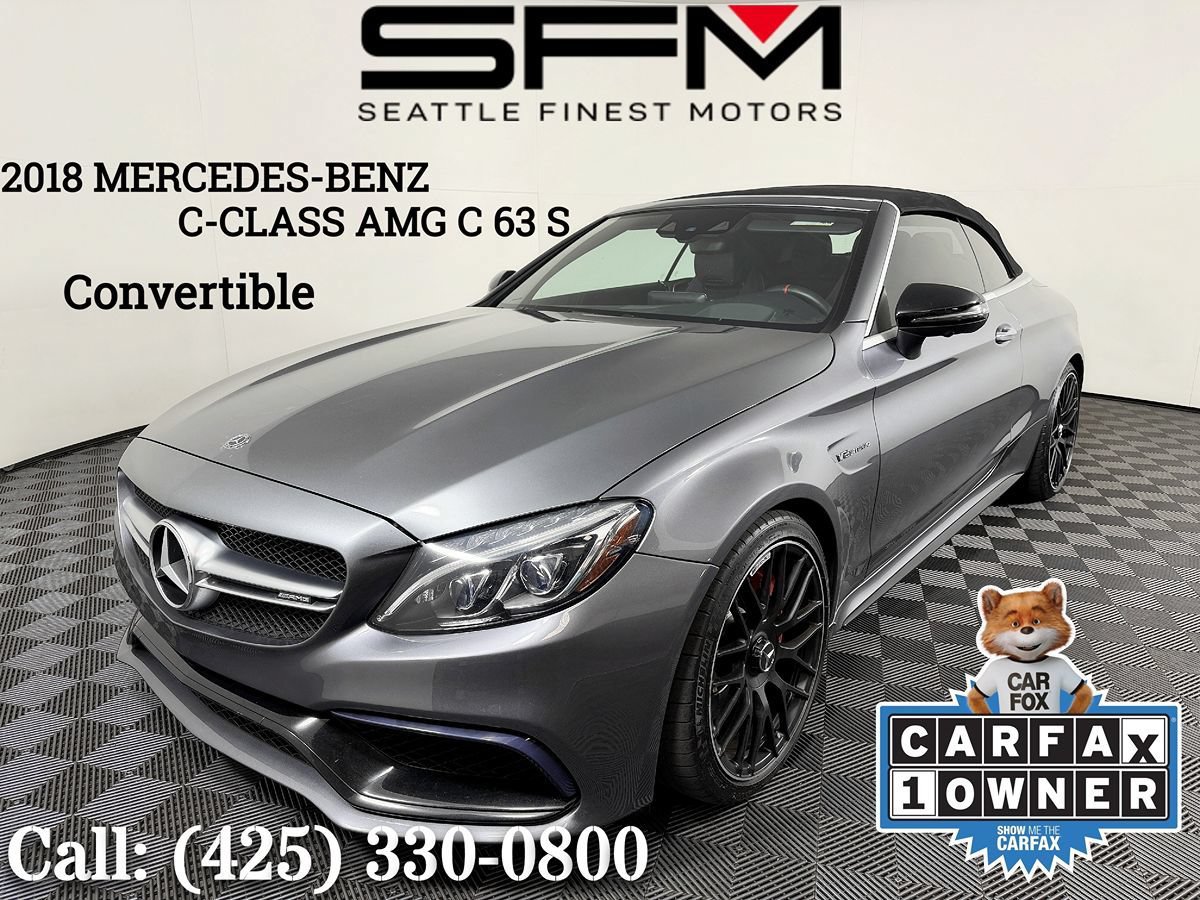 Used 2018 Mercedes-Benz C 63 AMG S image 1