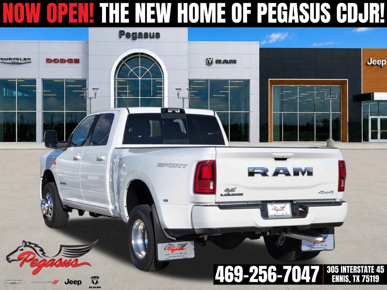 New 2026 RAM 3500 Laramie w/ Sport Appearance Package AWD/4WD image 4