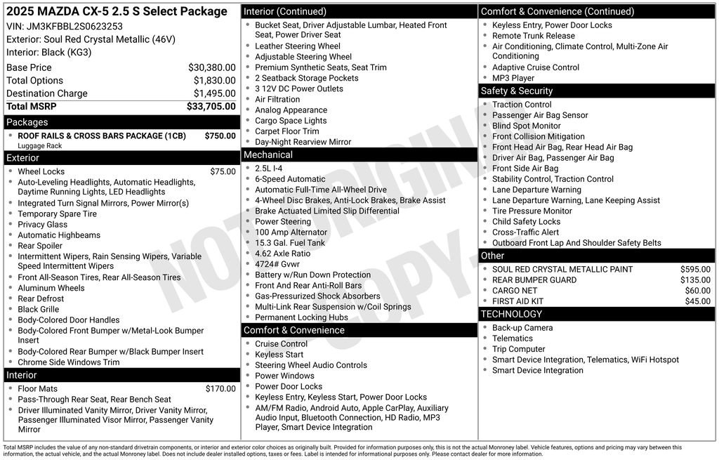 Certified 2025 MAZDA CX-5 AWD 2.5 S image 5