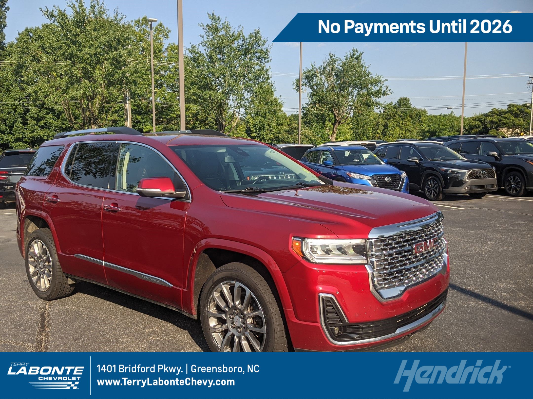 Certified 2023 GMC Acadia Denali
