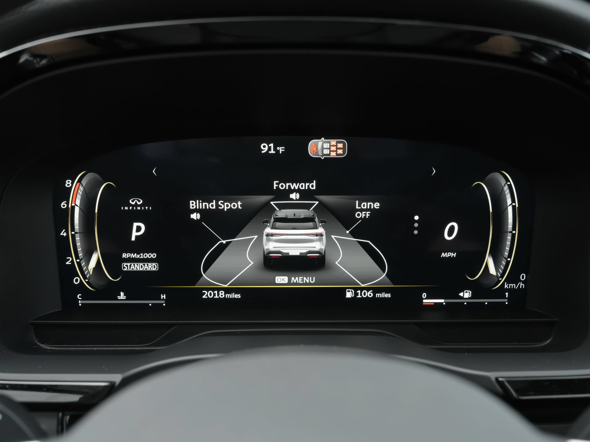Certified 2026 INFINITI QX60 Luxe w/ Family Package FWD image 10
