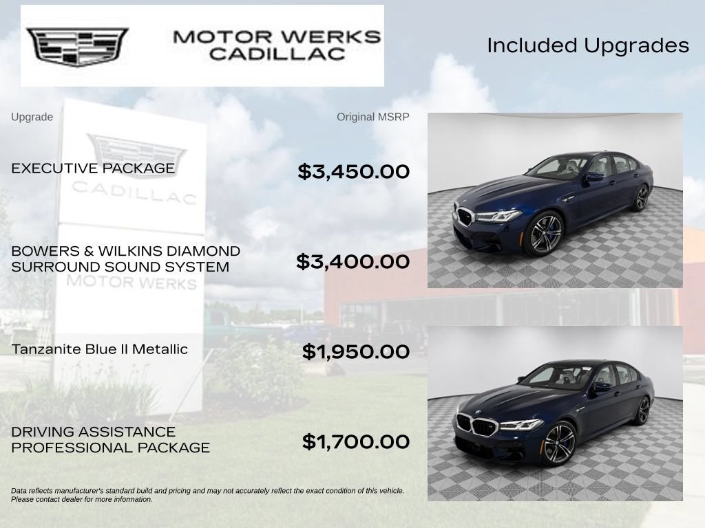 Used 2023 BMW M5 w/ Executive Package AWD/4WD image 8