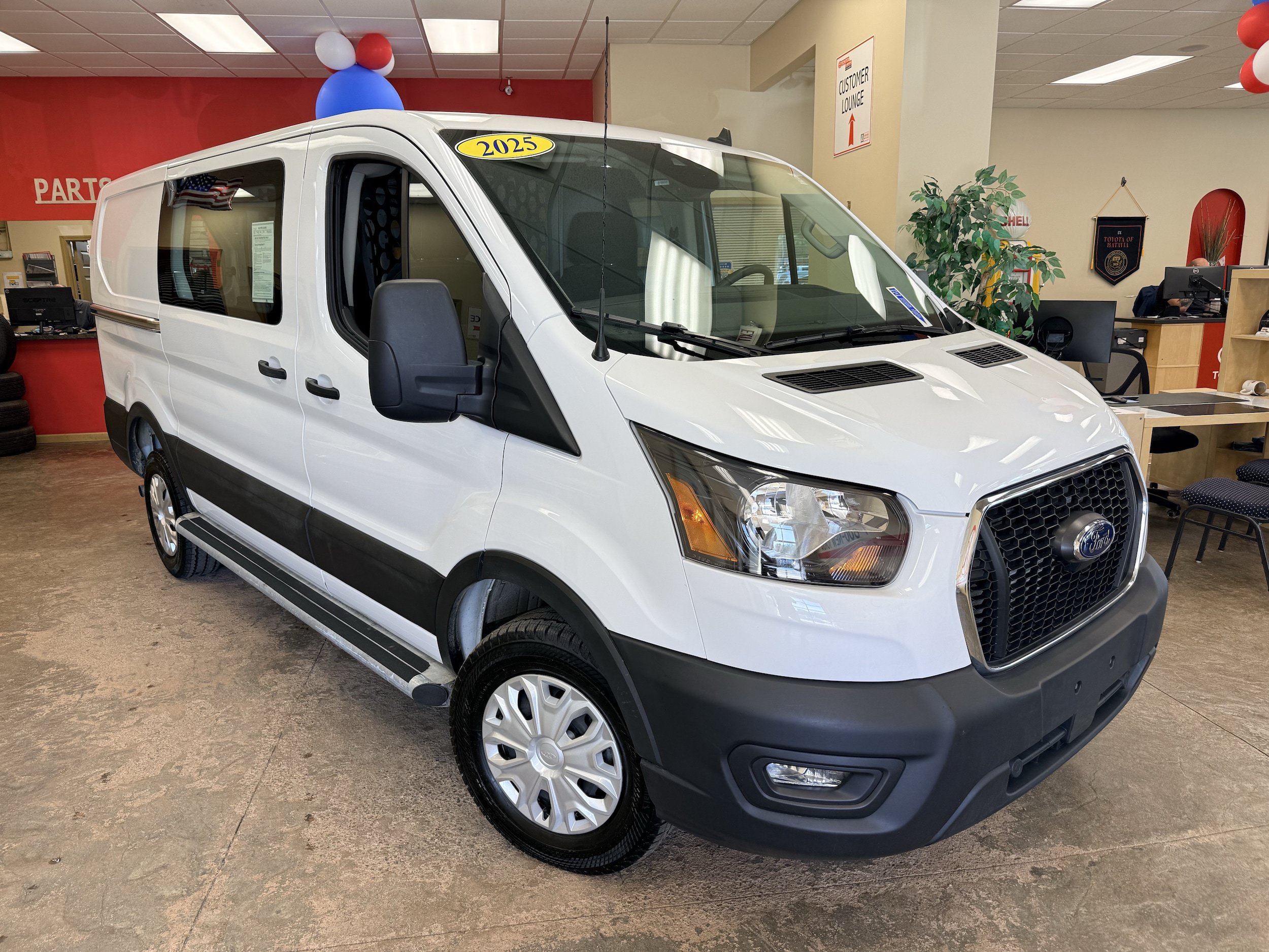 Used 2025 Ford Transit 250 Low Roof w/ Exterior Upgrade Package RWD image 1