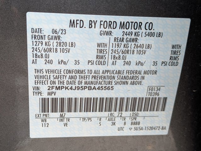 Used 2023 Ford Edge SEL AWD/4WD image 24