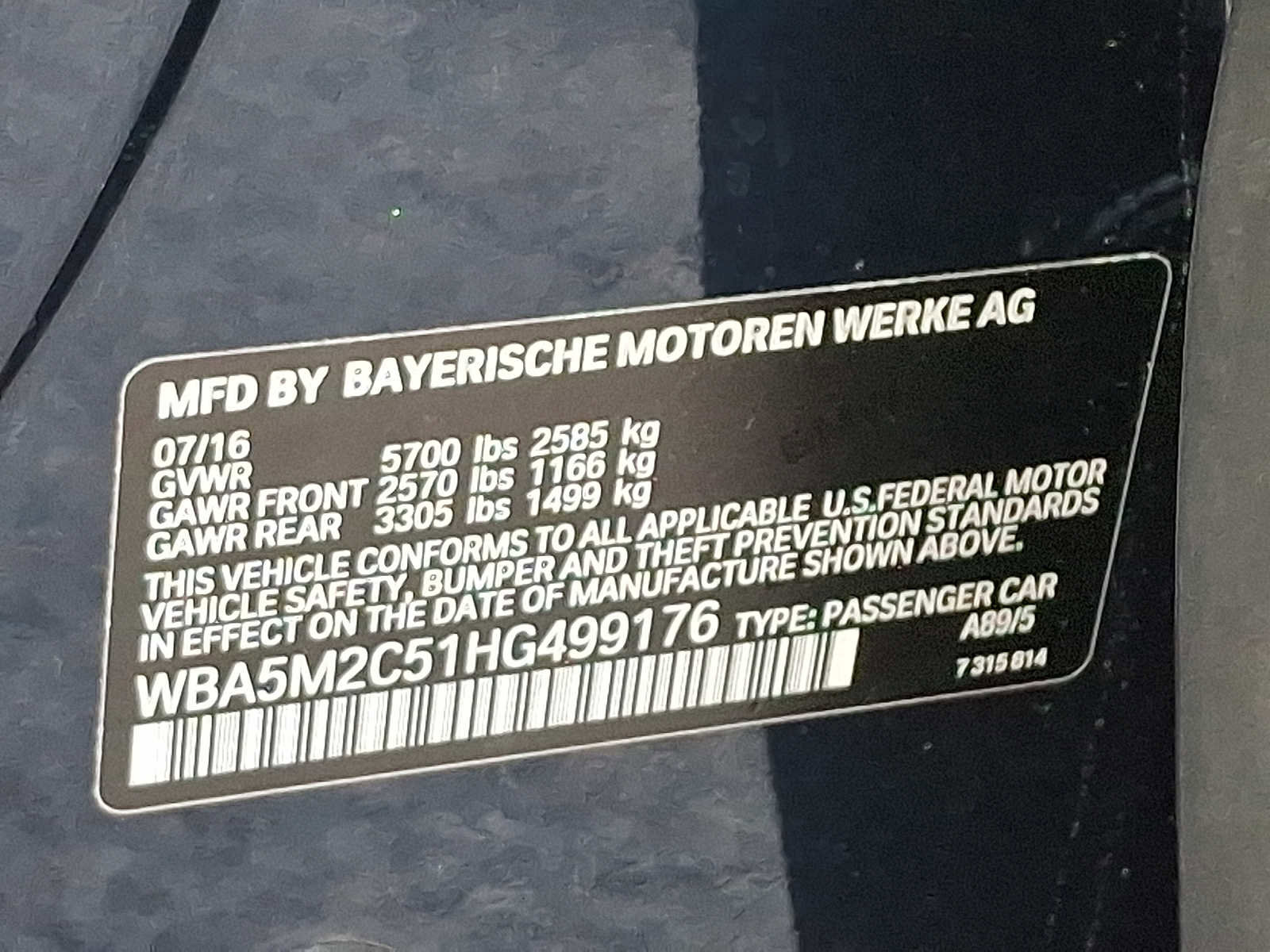 Used 2017 BMW 535i Gran Turismo image 27