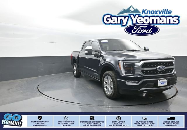 Certified 2021 Ford F150 Platinum w/ Equipment Group 701A High AWD/4WD image 1