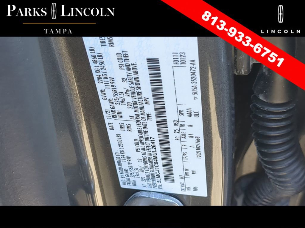 Certified 2021 Lincoln Corsair FWD w/ Premium Package image 35