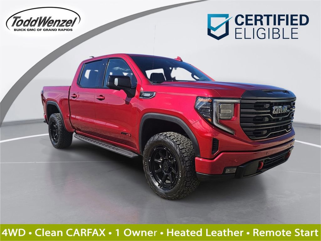 Certified 2024 GMC Sierra 1500 AT4 w/ Technology Package AWD/4WD image 1