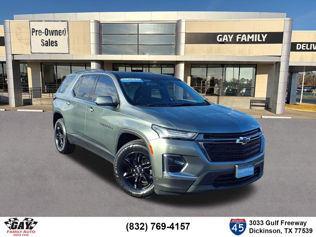 Used 2023 Chevrolet Traverse LT w/ Midnight/Sport Edition AWD/4WD image 1