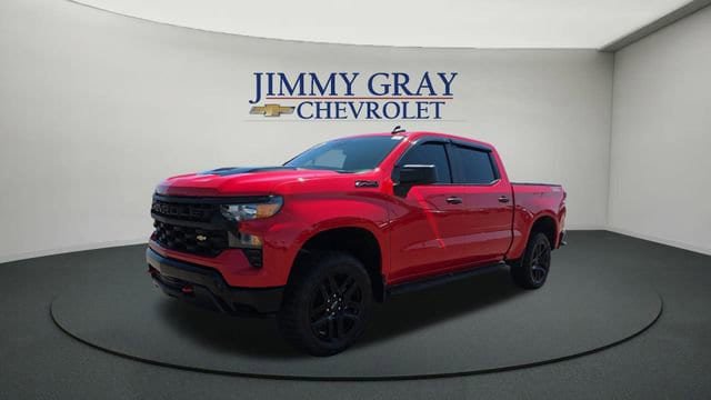 Used 2024 Chevrolet Silverado 1500 Custom Trail Boss w/ LPO, Dark Essentials Package AWD/4WD image 1