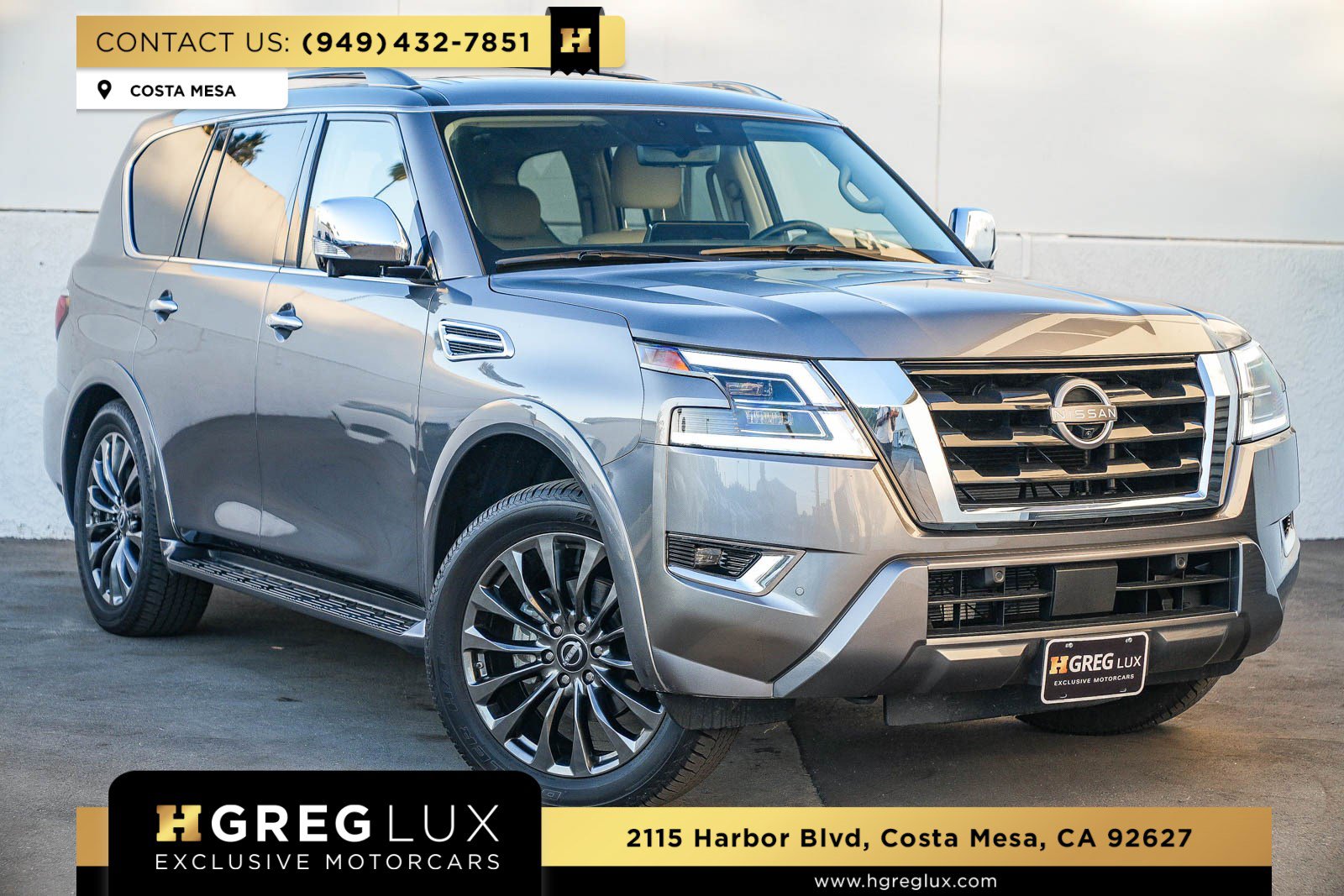 Used 2024 Nissan Armada Platinum w/ Captain's Chairs Package