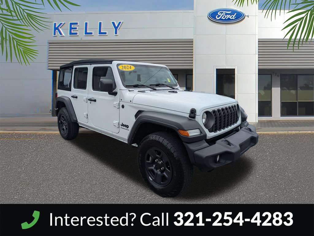 Used 2024 Jeep Wrangler Unlimited Sport AWD/4WD image 4