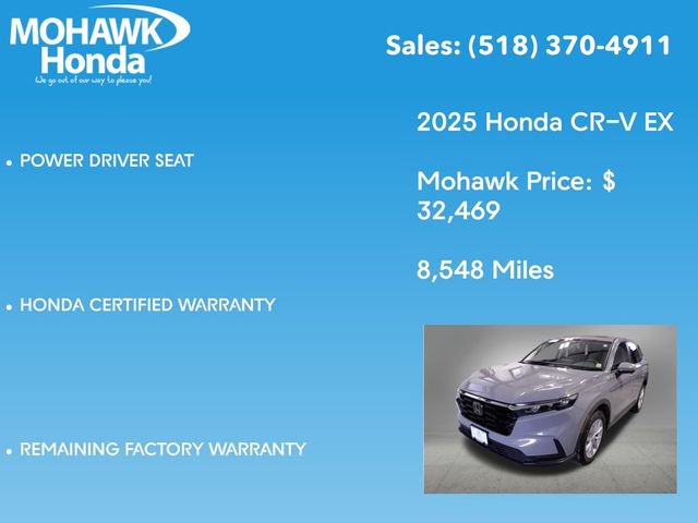Certified 2025 Honda CR-V EX image 16
