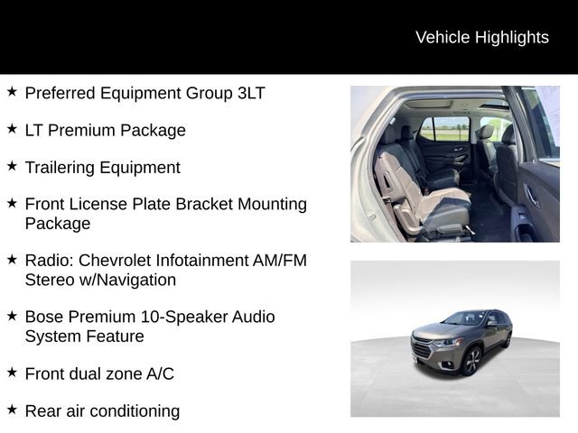 Used 2019 Chevrolet Traverse LT w/ LT Premium Package AWD/4WD image 9