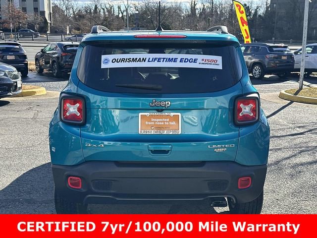 Certified 2020 Jeep Renegade Limited w/ UConnect 8.4 Nav Group image 3