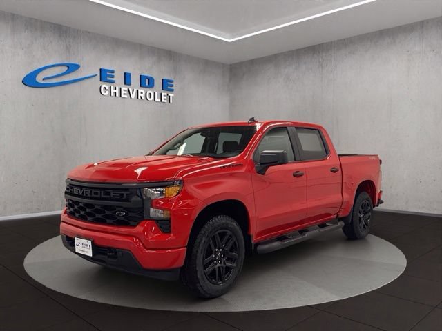 New 2026 Chevrolet Silverado 1500 Custom w/ Turbomax Blackout Package AWD/4WD image 4