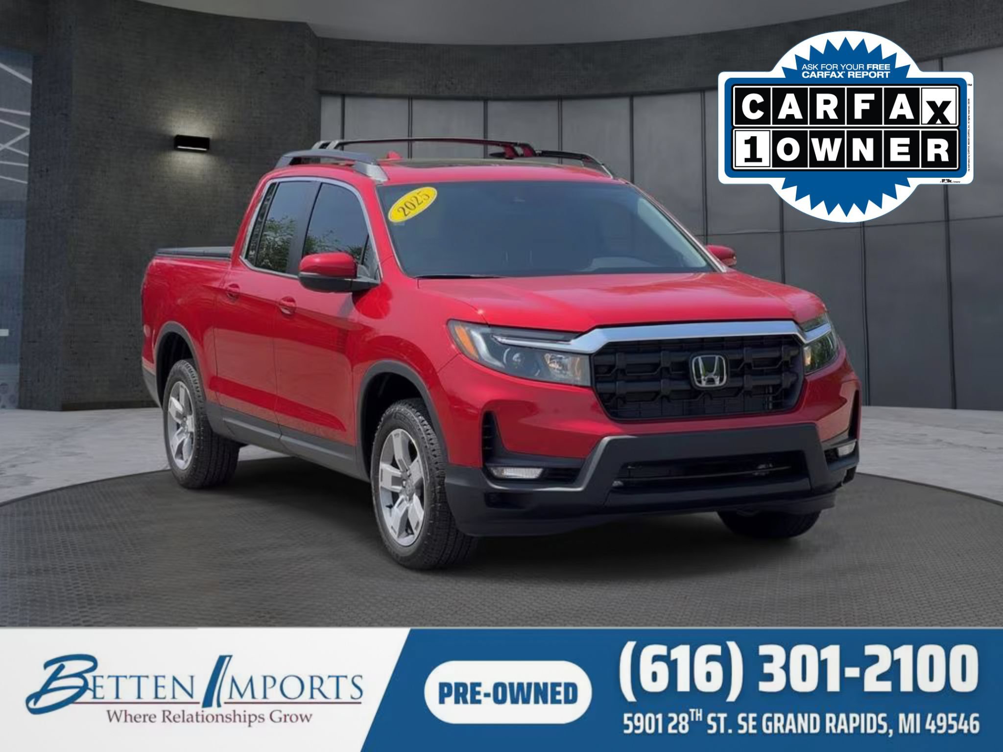 Used 2025 Honda Ridgeline RTL