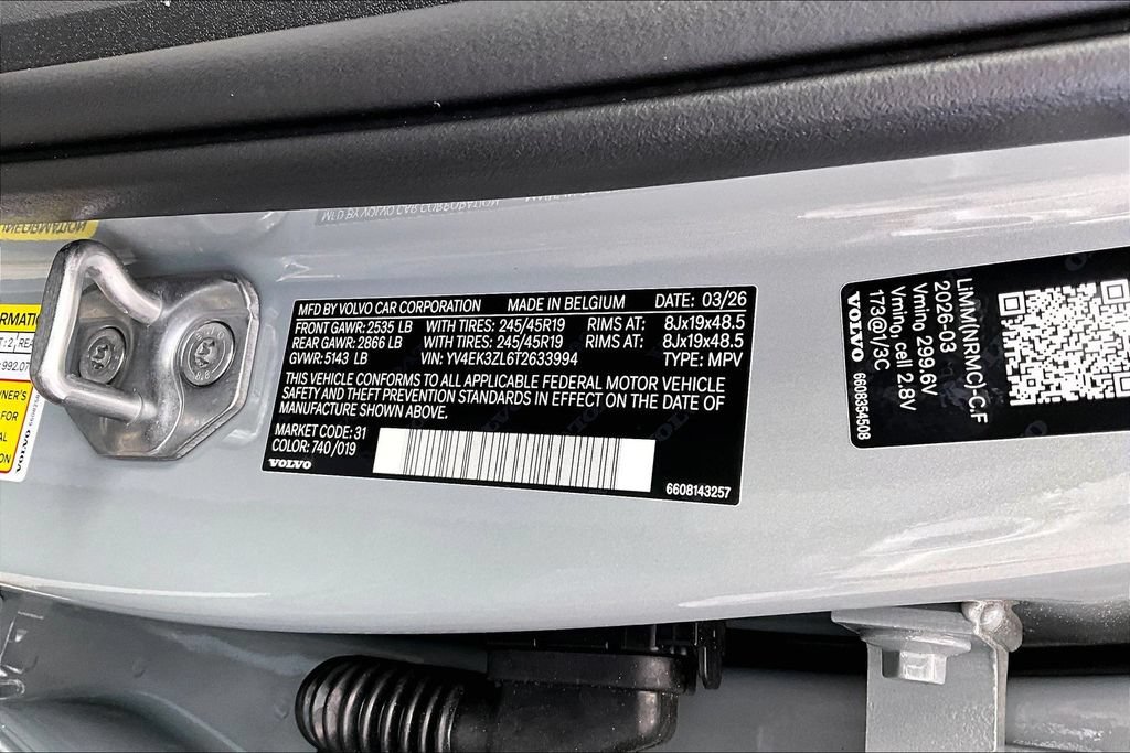 New 2026 Volvo EX30 Ultra w/ Climate Package AWD/4WD image 13