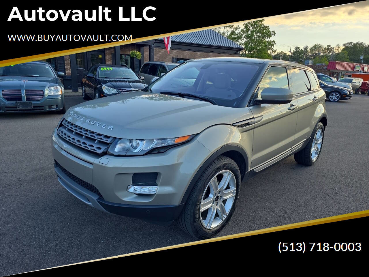 Used 2012 Land Rover Range Rover Evoque Pure Plus image 1