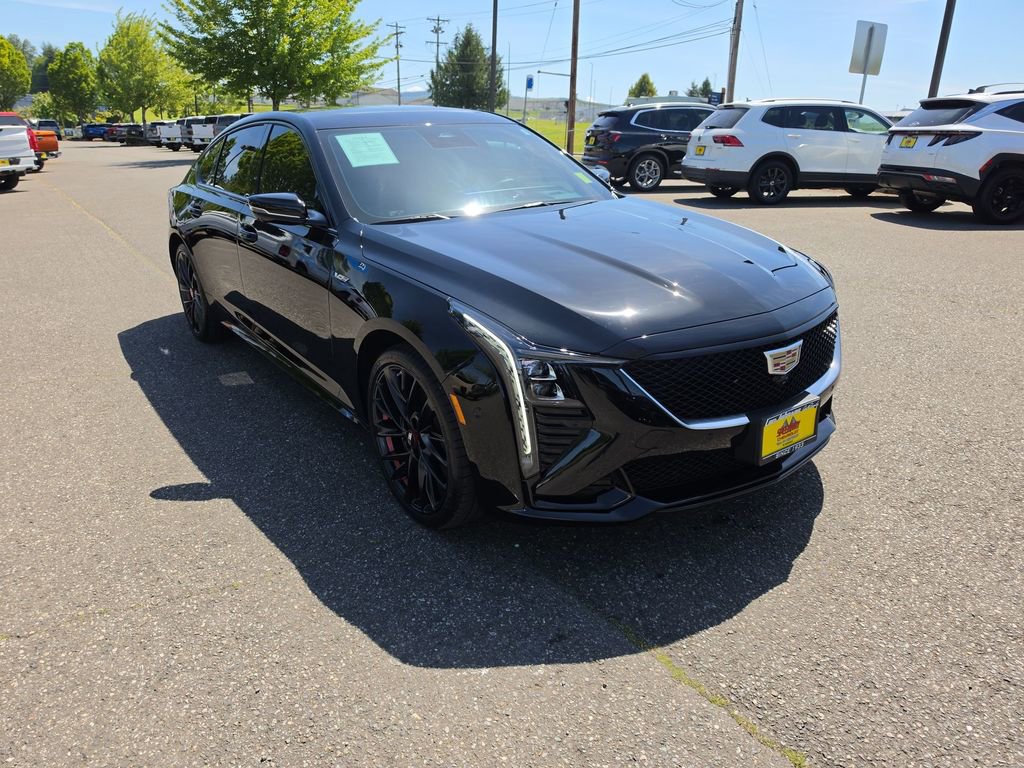 Certified 2025 Cadillac CT5 V w/ LPO, Red Accent Package AWD/4WD image 8