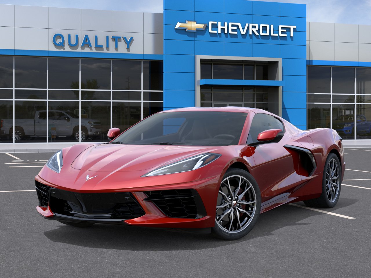 New 2027 Chevrolet Corvette Stingray Coupe w/ Stealth Interior Trim Package RWD image 6